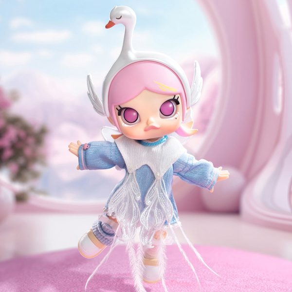 POP MART MOLLY Metamorphose into Swan BJD Action Figure Doll - Image 2