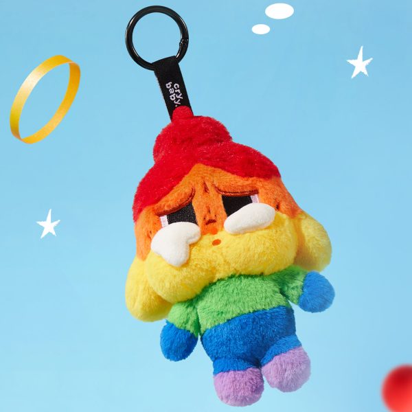 POP MART CRYBABY Cheer Up. Baby! Series Plush Doll Pendant - Image 2