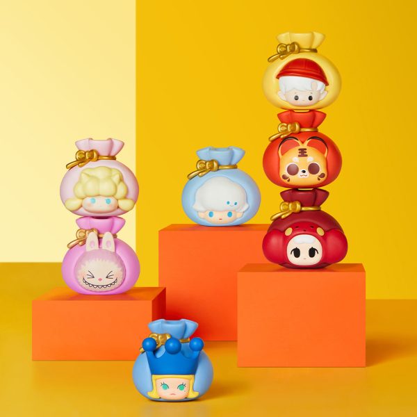POP MART POP BEAN Fortune Bag Series Mini Figures (5 Pack) - Image 2