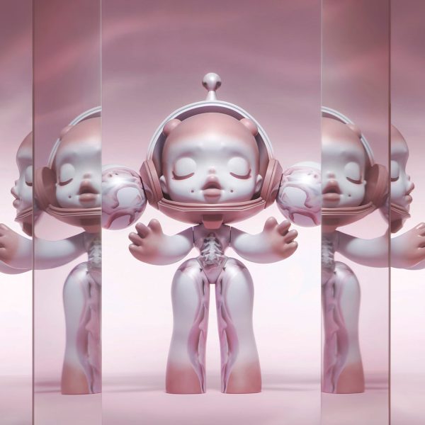 POP MART MEGA α SKULLPANDA 1000% Entangled - Image 2