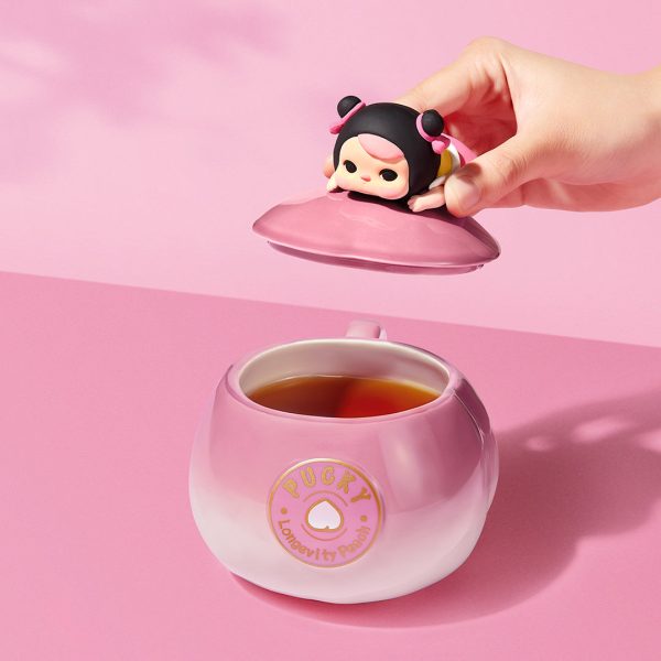 POP MART PUCKY The Feast Series Mug Cup with Cover - Image 2