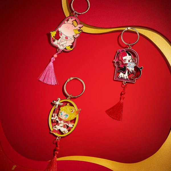 POP MART Loong Presents the Treasure Series Pendant Keychain Blind Box - Image 2