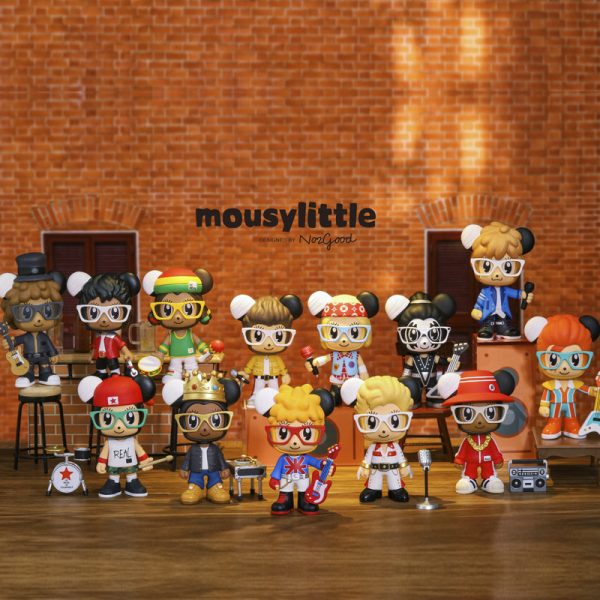 POP MART StayReal Mousy little Rock'n Wave Series Blind Box - Image 3
