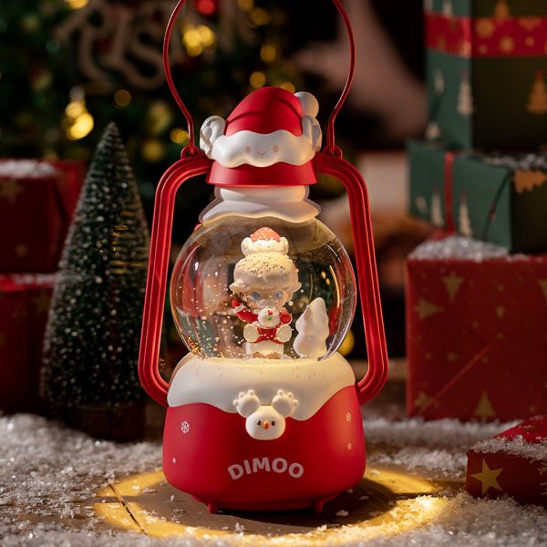 POP MART Dimoo Letters from Snowman Series - Crystal Ball Lamp - Image 2