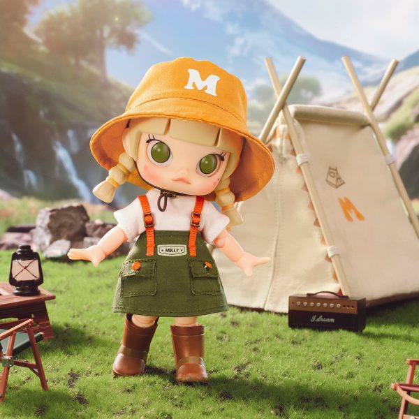 POP MART Molly Go Camping BJD Action Figure - Image 2