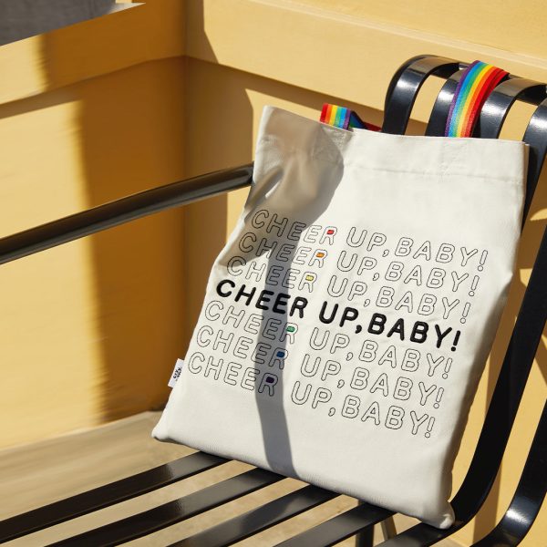 POP MART CRYBABY Cheer Up. Baby! Series Tote Bag - Image 4