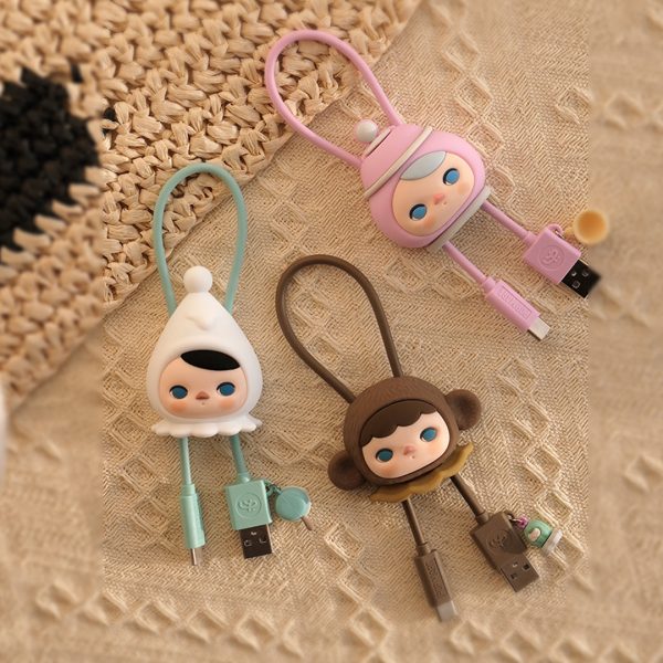 POP MART Pucky Home Time Series Phone Cable Blind Box - Image 6