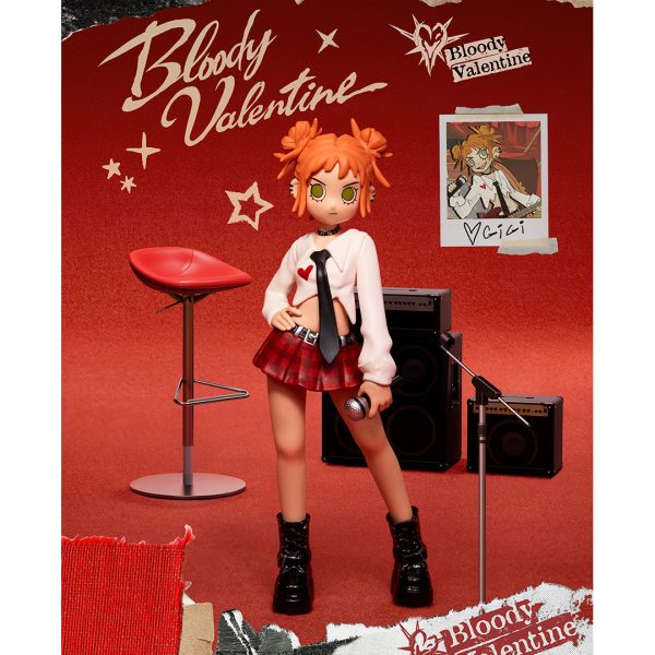 POP MART Peach Riot Bloody Valentine 100% Figurine Set - Image 4