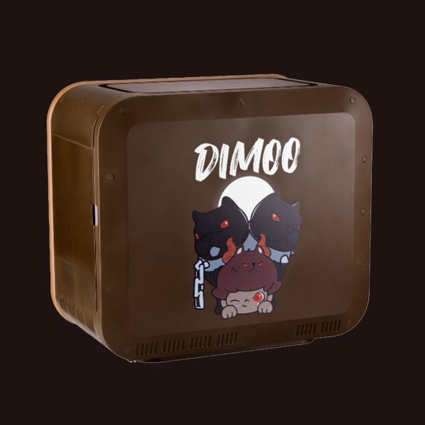 POP MART TV Set Luminous Display Box Container - Dimoo No One-s Gonna Sleep Tonight - Image 3