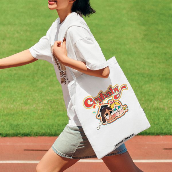 POP MART Crybaby Sunset Concert Series Tote Bag - Image 3