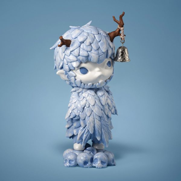 POP MART Hirono Ceramic Feather 200% Figurine - Image 3