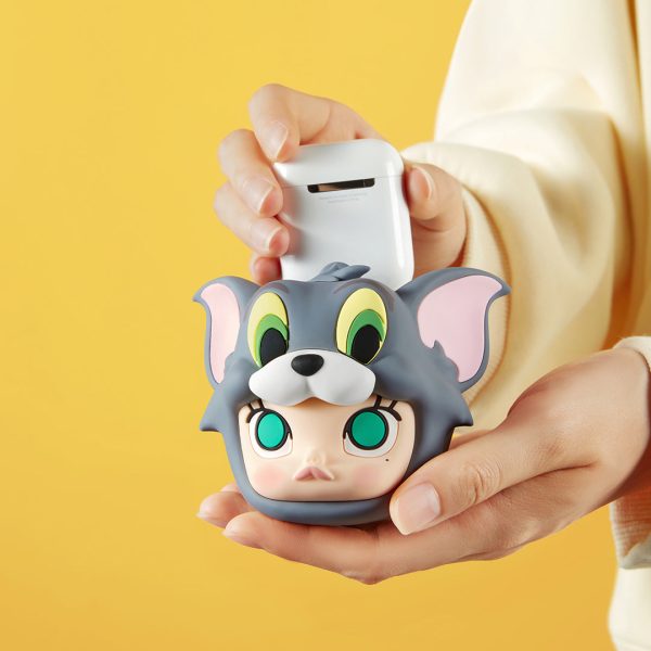 POP MART Molly x Warner Bros. 100th Anniversary Series Earphone Case – Tom & Jerry - Image 3