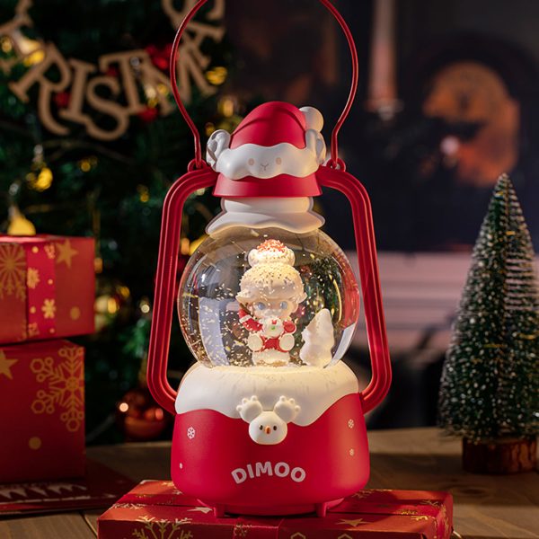 POP MART Dimoo Letters from Snowman Series - Crystal Ball Lamp - Image 3