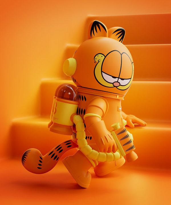 POP MART MEGA Space Molly 400% Garfield - Image 5