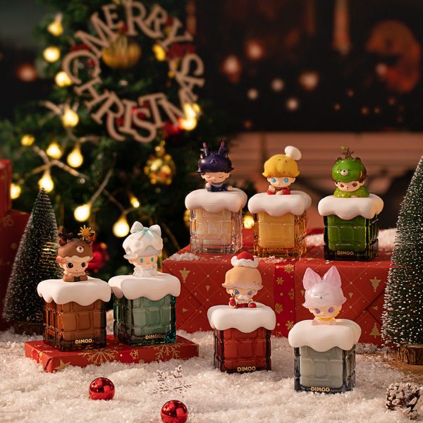 POP MART Dimoo Letters from Snowman Series – Scented Candle Blind Box - Image 2