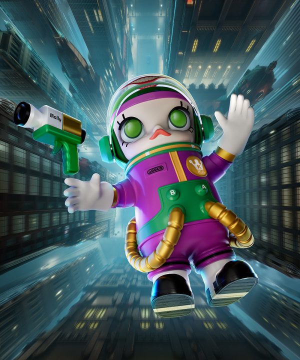 POP MART MEGA Space Molly 1000% Joker - Image 4