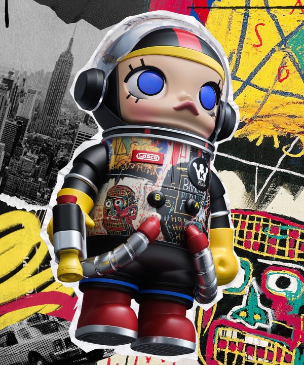 POP MART MEGA Space Molly 400% JEAN-MICHEL BASQUIAT - Image 3