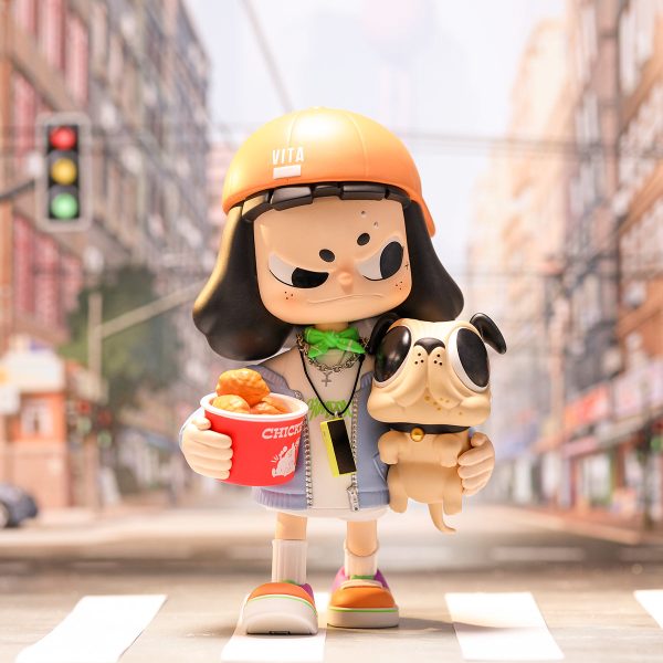 POP MART Vita Fried Chicken Day 200% Figurine - Image 2