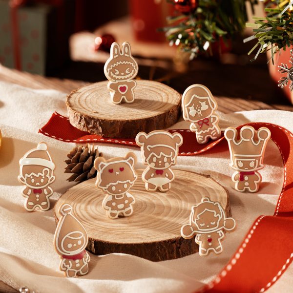 POP MART POP BEAN Gingerbread Man Mini Figures (8 Pack) - Image 2