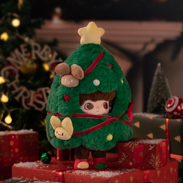 POP MART Dimoo Letters from Snowman Series - 20cm Cotton Doll - Image 3