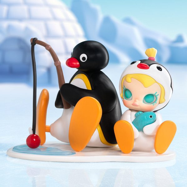 POP MART Baby Molly x PINGU Fishing Time Figurine - Image 3