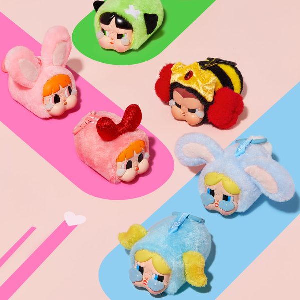 POP MART Crybaby × The Powerpuff Girls Series Vinyl Plush Pendant Blind Box - Image 4