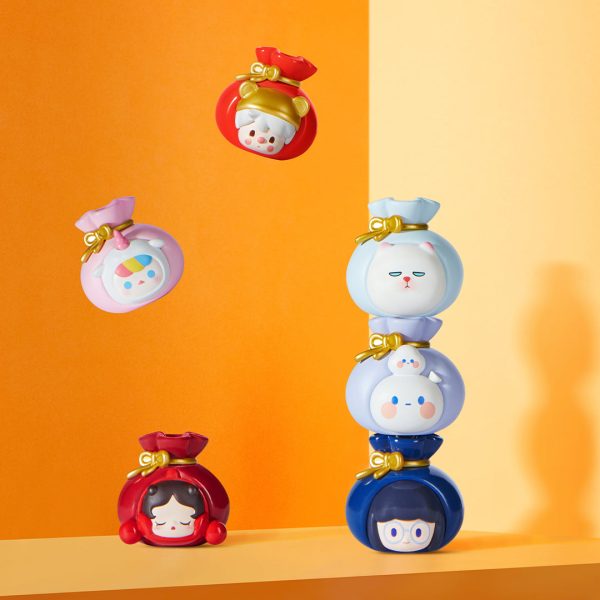 POP MART POP BEAN Fortune Bag Series Mini Figures (5 Pack) - Image 5