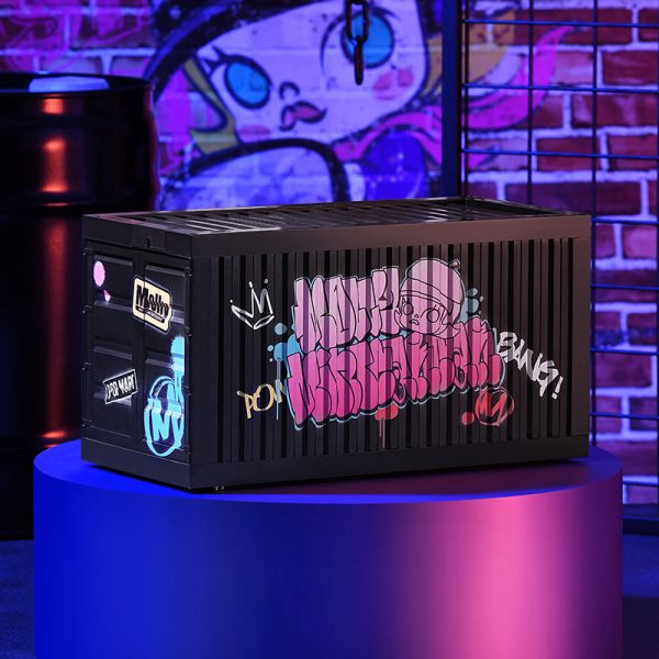 POP MART LED Luminous Display Box Container - Molly Car Car Ver. - Image 3