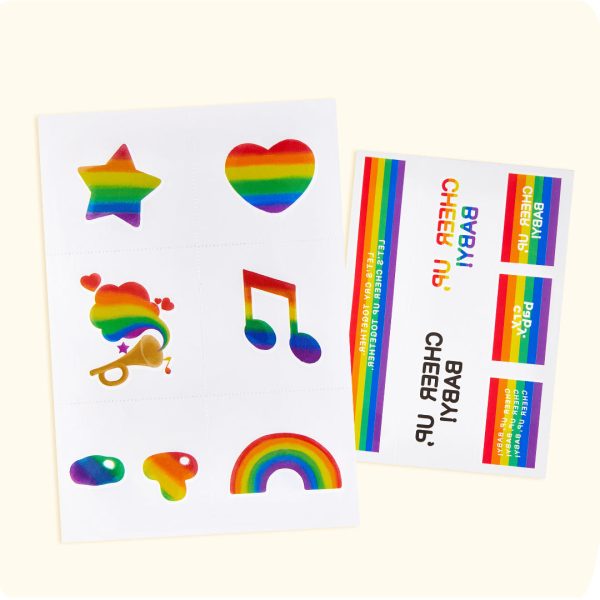 POP MART CRYBABY Cheer Up. Baby! Series Stickers - Image 3
