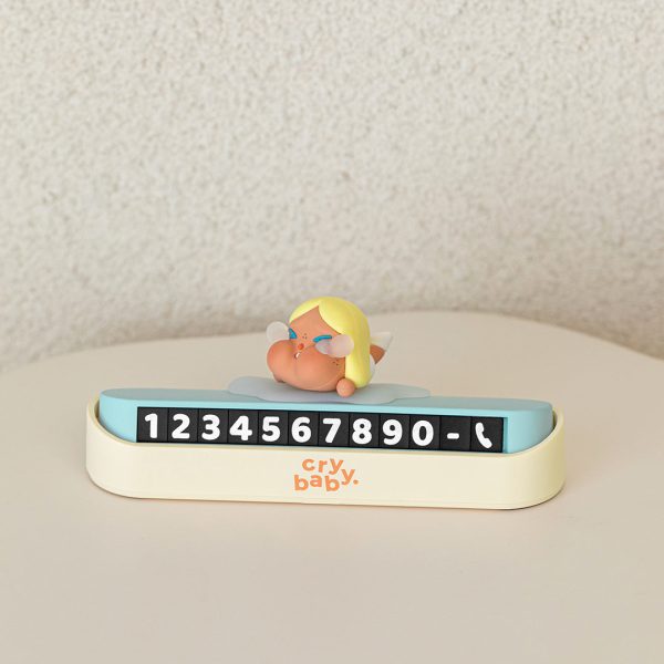 POP MART Crybaby Encounter Yourself Series - Parking Mobile Number Plate - Image 3
