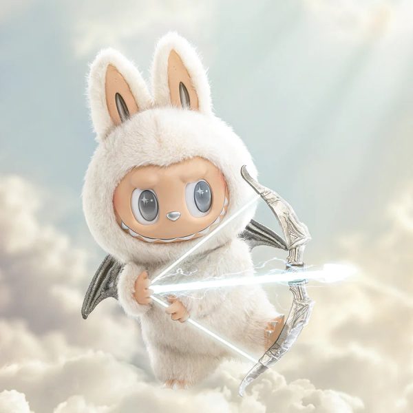 POP MART THE MONSTERS ANGEL IN CLOUDS Vinyl Plush Doll ZIMOMO 58cm - Image 3