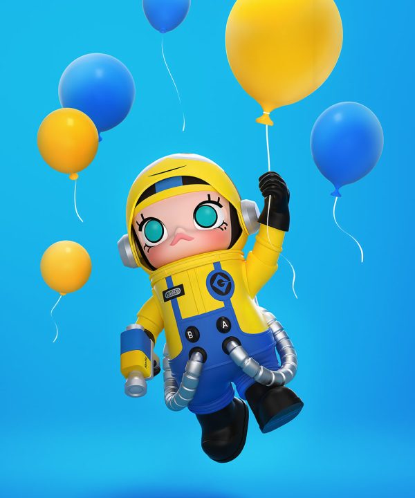 POP MART MEGA Space Molly 400% Minions - Image 3