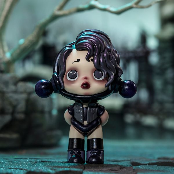 POP MART SKULLPANDA x The Addams Family Series Blind Box Wednesday - Image 5