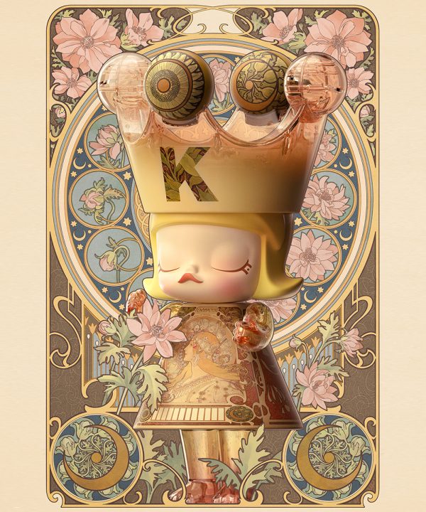 POP MART MEGA Royal Molly 400% Mucha · Zodiac - Image 3