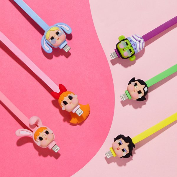 POP MART Crybaby × The Powerpuff Girls Series Phone Cable Blind Box - Image 3