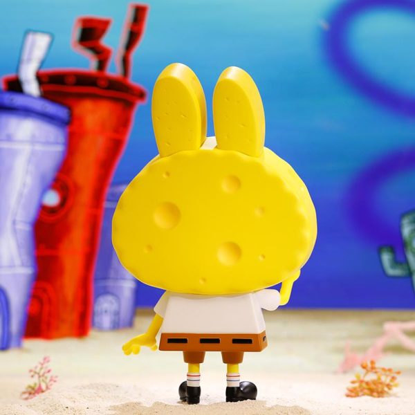 POP MART The Monsters LABUBU x SpongeBob 200% Figurine - Image 3