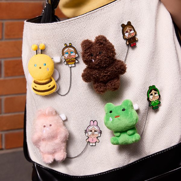 POP MART CRYBABY Crying Again Series Plush Badge Blind Box - Image 2