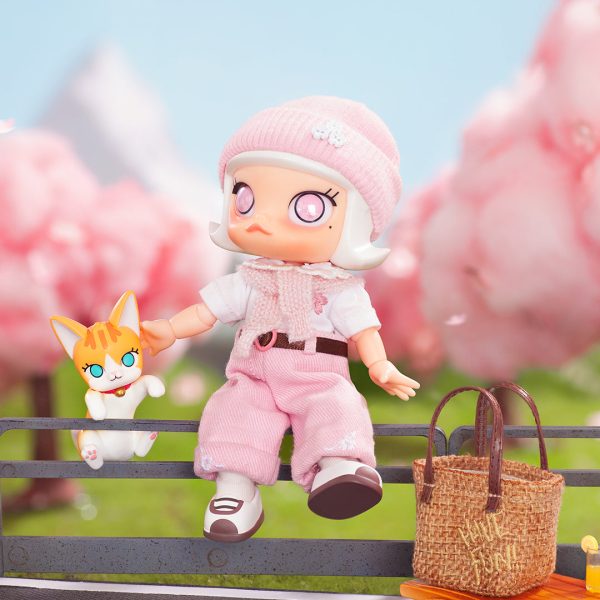 POP MART Molly Cherry Blossom BJD Action Figure Doll - Image 3