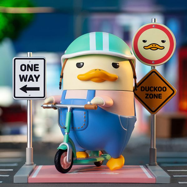 POP MART Duckoo Kick Scooter 200% Figurine - Image 3