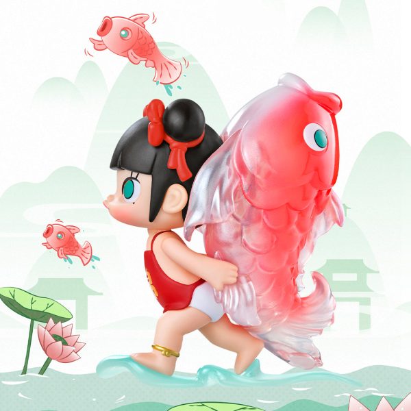 POP MART MOLLY & Koi 100% Figurine - Image 3
