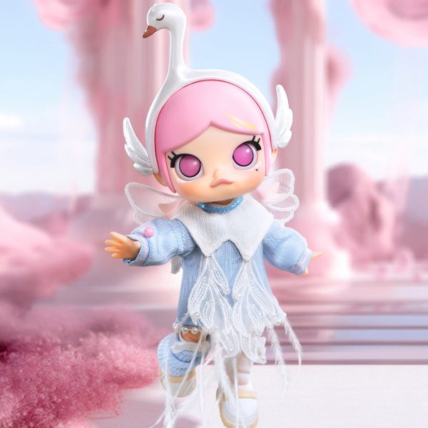POP MART MOLLY Metamorphose into Swan BJD Action Figure Doll - Image 3