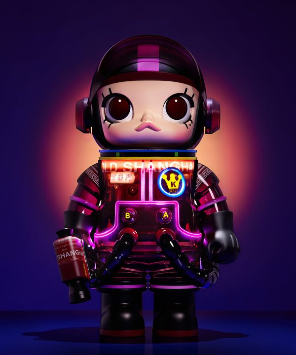 POP MART MEGA Space Molly 1000% Palmer House - Image 3