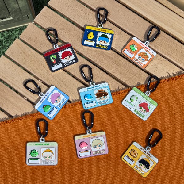 POP MART Dimoo Jurassic World Series Pendant Keychain Blind Box - Image 4