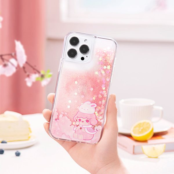 POP MART PUCKY Cherry Blossom Phone Case for iPhone 12/13 Series - Image 3