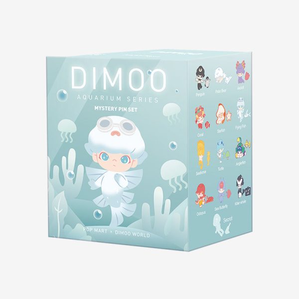 POP MART Dimoo Aquarium Series Enamel Pin Badge Blind Box - Image 7