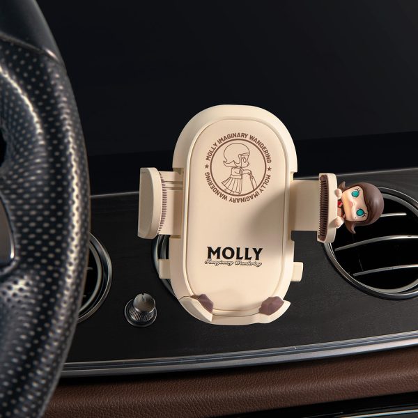 POP MART Molly Imaginary Wandering Series Car Phone Holder - Image 4
