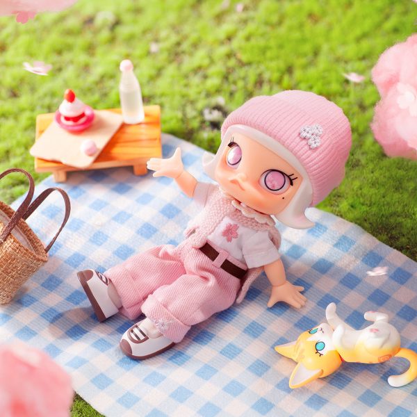 POP MART Molly Cherry Blossom BJD Action Figure Doll - Image 4