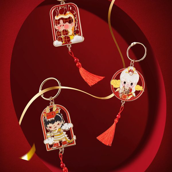 POP MART Loong Presents the Treasure Series Pendant Keychain Blind Box - Image 5