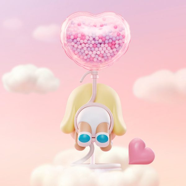 POP MART CRYBABY Make Me Float 100% Figurine - Image 4