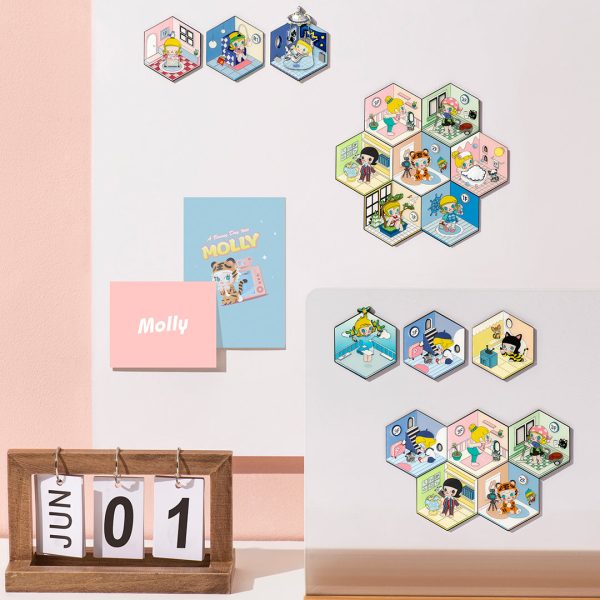 POP MART A Boring Day With Molly Fridge Magnet Blind Box - Image 4